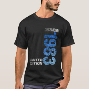 Camiseta Edición limitada Diciembre 1983 40º Cumpleaños 198