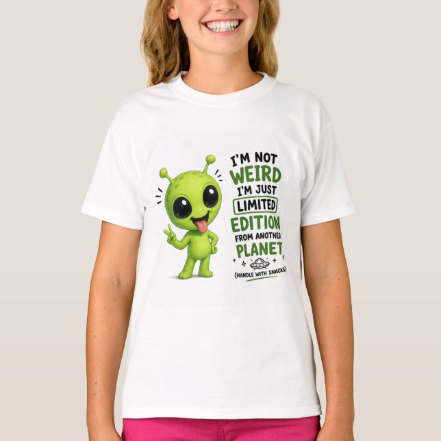 Camiseta Edición Limitada Diseño Alien (Anverso)