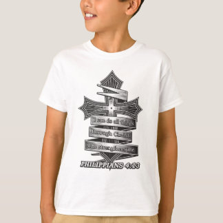 Camiseta Edición limitada Filipinas 4:13 Biblia cristiana