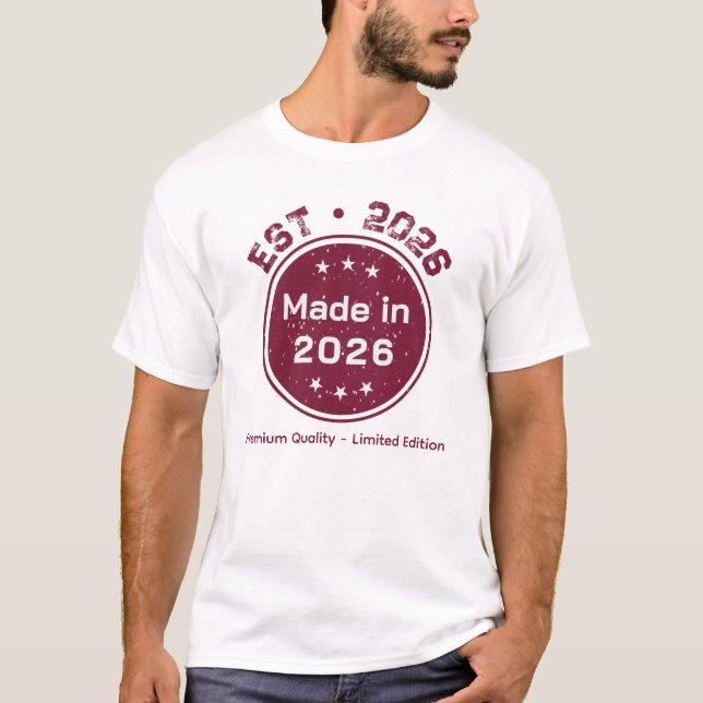 Camiseta edición limitada hecha en 2026  (Anverso)