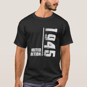 Camiseta Edición Limitada Hombres Año De Nacimiento 1945