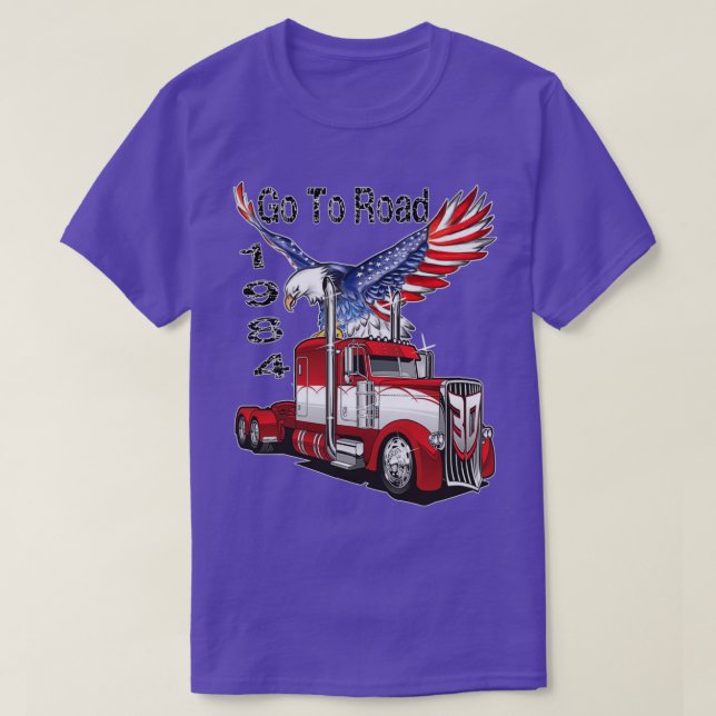 Camiseta EDICIÓN LIMITADA Ir A Road Truck (Diseño del anverso)