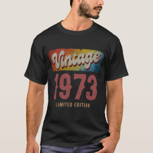 CAMISETA EDICIÓN LIMITADA PERSONALIZADA DE 1973 VINTAGE