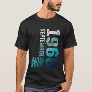 Camiseta Edición Limitada Septiembre 1968 1968 Retro 1968 V
