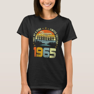 Camiseta Edición Limitada Única Increíble Desde Febrero