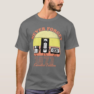 Camiseta Edición Limitada Vin Cumpleaños 1973 Nunca Olvides