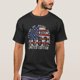 Camiseta Edición Limitada Vintage 1952 Regalos de 73 Años 7