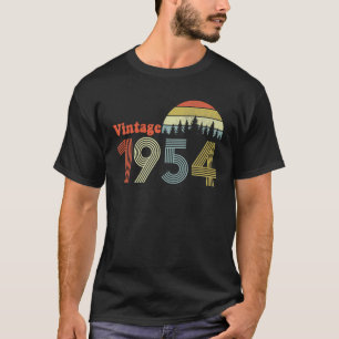 Camiseta Edición Limitada Vintage 1954 70 Años 70º
