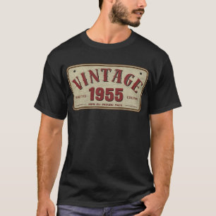 Camiseta Edición Limitada Vintage 1955 Todas las Piezas Ori