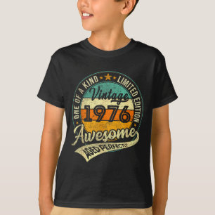 Camiseta Edición Limitada Vintage 1976 50 Años Cumpleaños 5