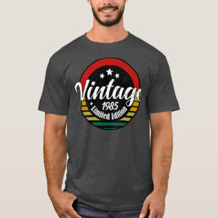 Camiseta Edición limitada Vintage 1985 cumpleaños 38th Birt