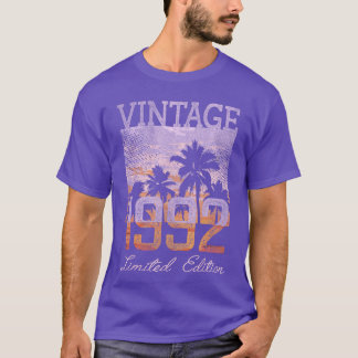 Camiseta Edición Limitada Vintage 1992 33 Años Regalos 33r