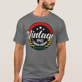 Camiseta Edición Limitada Vintage 1993 cumpleaños 31st Birt