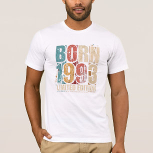 Camiseta Edición Limitada Vintage 1993 – Cumpleaños Retro 3