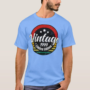 Camiseta Edición limitada Vintage 1999 cumpleaños 24th Birt