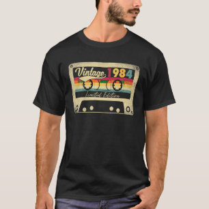 Camiseta Edición Limitada Vintage Lo Mejor De 1984 Cumpleañ