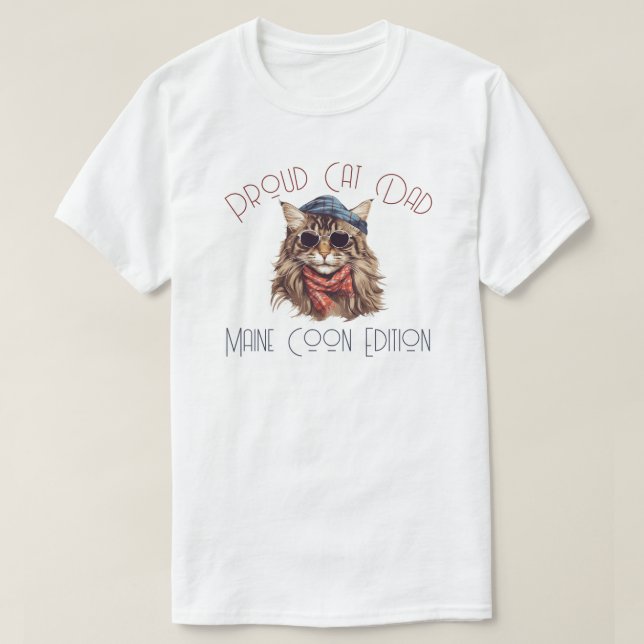 Camiseta Edición Maine Coon (Diseño del anverso)