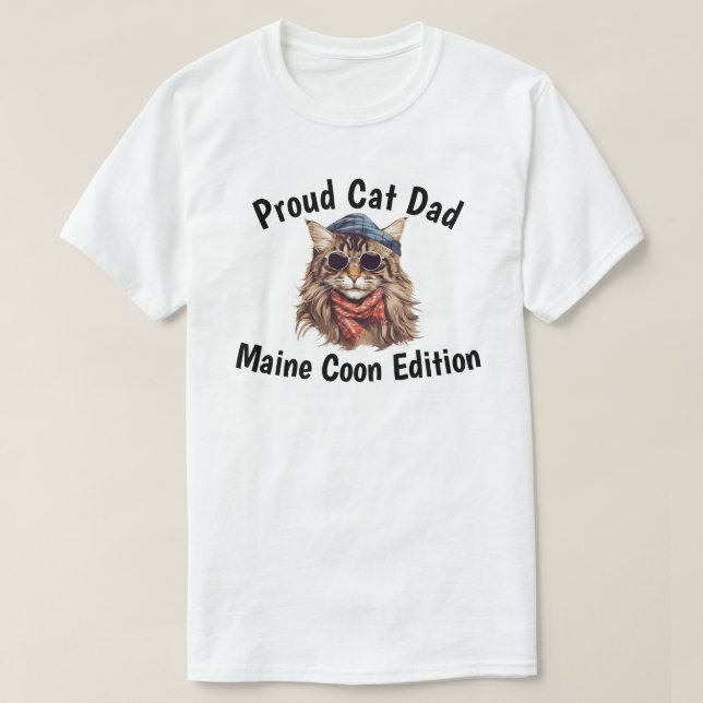 Camiseta Edición Maine Coon (Diseño del anverso)