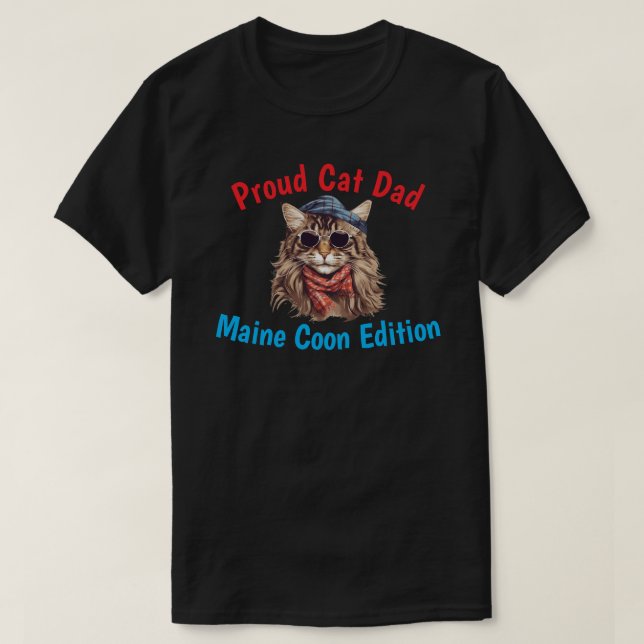 Camiseta Edición Maine Coon (Diseño del anverso)