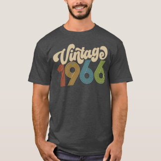 Camiseta Edición Retro de 1966, 60 Cumpleaños, 60 Cumpleaño