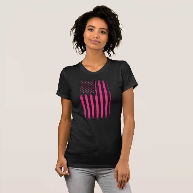 Camiseta Edición Rosa Old Glory  (Anverso completo)