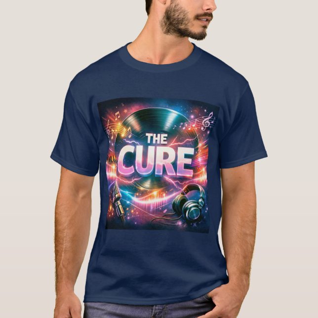 Camiseta edición the cure (Anverso)