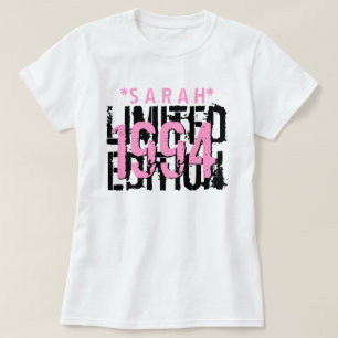 Camiseta edición V02 el 21ro o de Any Year Birthday 1994