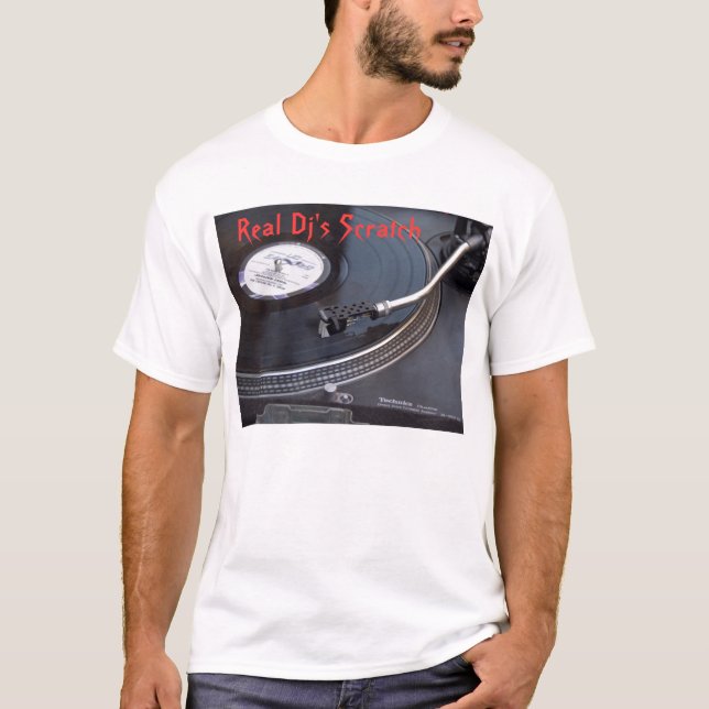 Camiseta Edición verdadera de DJ (Anverso)