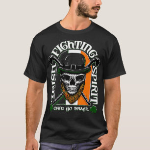 Camiseta Edición verde del espíritu de lucha irlandés