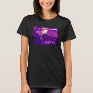 Camiseta Edificio abandonado Vaporwave estético
