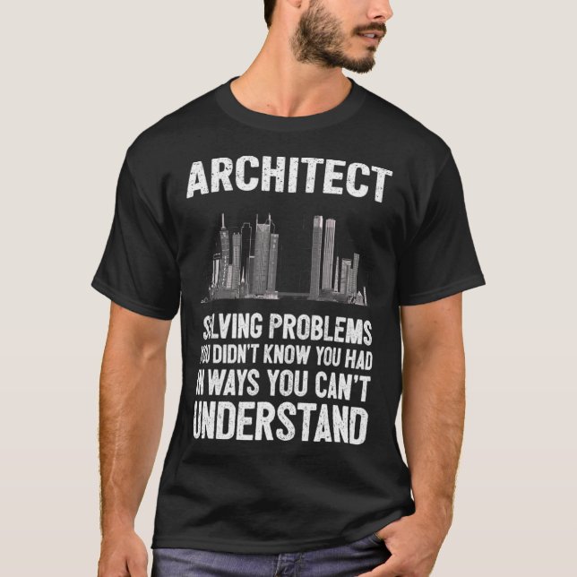 Camiseta Edificio arquitectónico de arquitectura (Anverso)
