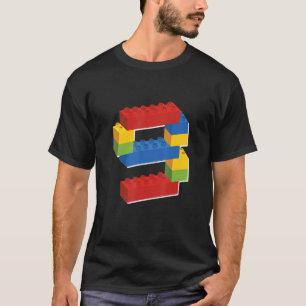 Camiseta Edificio Cute Block 9Cumpleaños Niños de 9 años