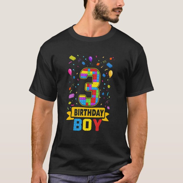 Camiseta Edificio de 3 años de antigüedad bloquea a niño de (Anverso)