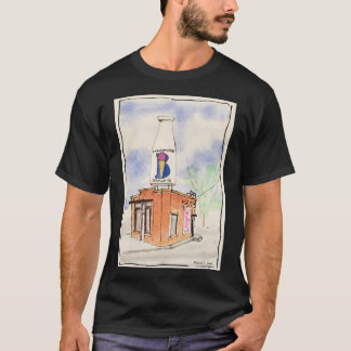 Camiseta Edificio de botellas de leche de Braum en OKC