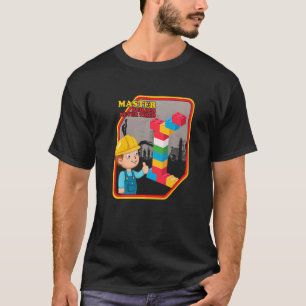 Camiseta Edificio de construcción B del Generador de Maestr