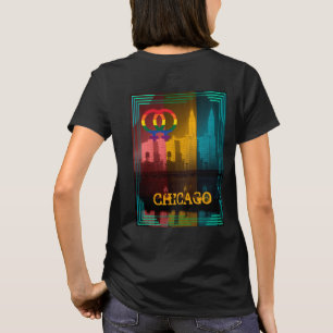Camiseta Edificio de Escritura de Escritura sobre Interés d