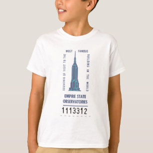 CAMISETA EDIFICIO DE ESTADO DE EMPIRE