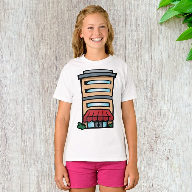 Camiseta Edificio de Fachada y Oficina (Subido por el creador)