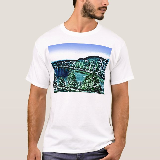 Camiseta Edificio de Inverness de Escocia jGibney El Museo  (Anverso)