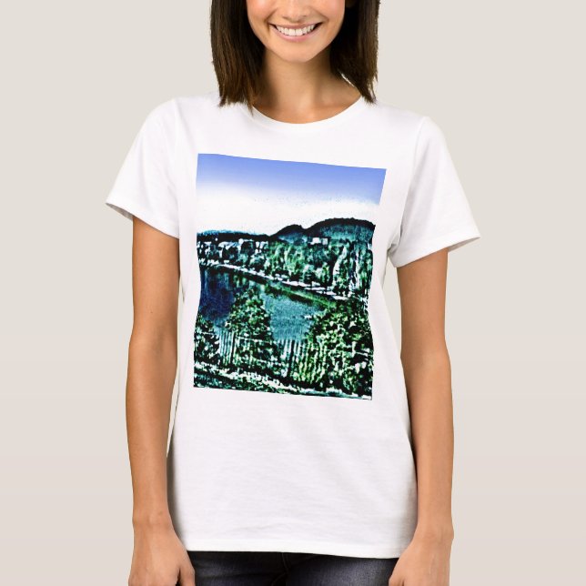 Camiseta Edificio de Inverness de Escocia jGibney El Museo  (Anverso)