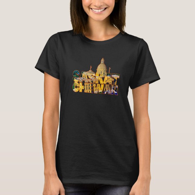 Camiseta Edificio de la Asamblea Legislativa de Saskatchewa (Anverso)