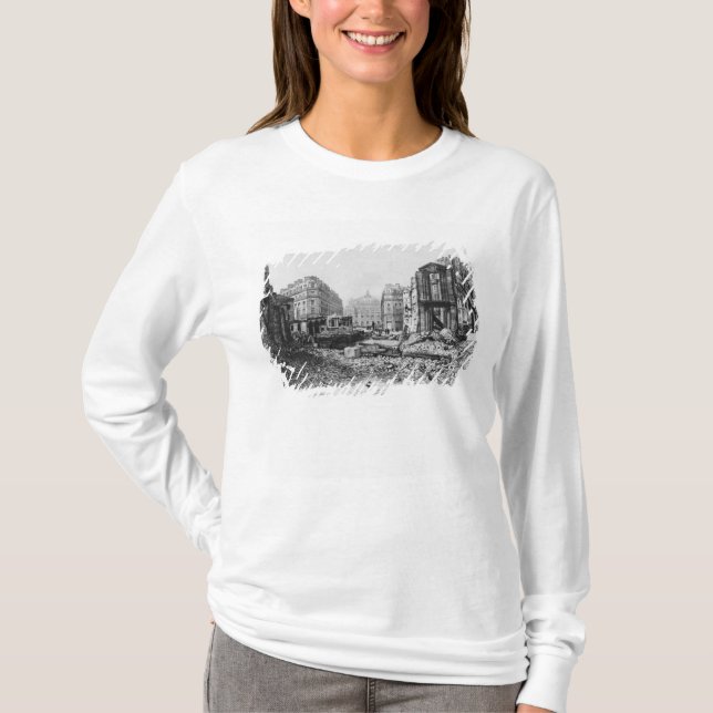 Camiseta Edificio de la avenida de l'Opera 2 (Anverso)