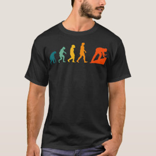 Camiseta Edificio de la casa retro de la Evolución del tec
