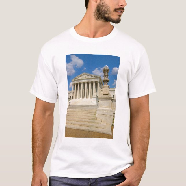 Camiseta Edificio de la Corte Suprema, Washington, DC (Anverso)