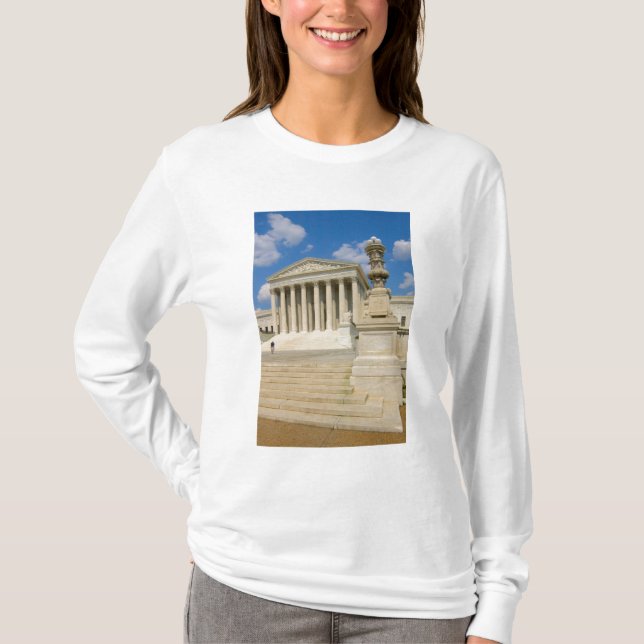 Camiseta Edificio de la Corte Suprema, Washington, DC (Anverso)