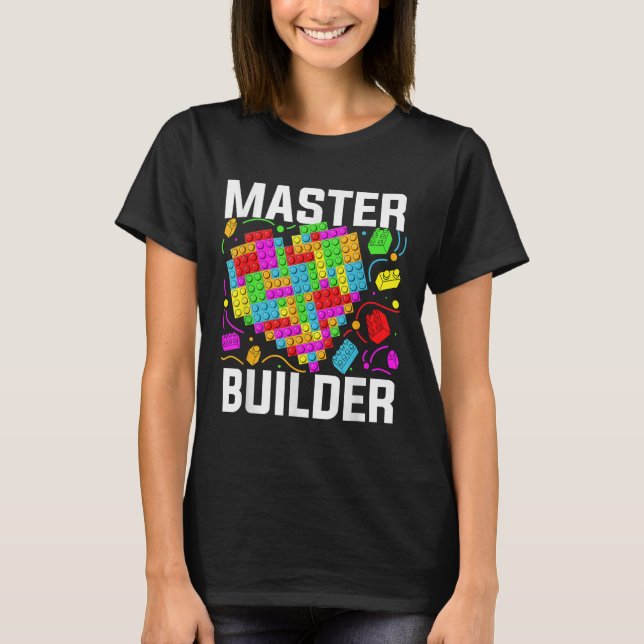 Camiseta Edificio de ladrillo de bloque cardíaco Master Bui (Anverso)