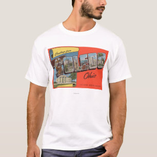 Camiseta Edificio de reserva naval de Toledo, Ohio - los