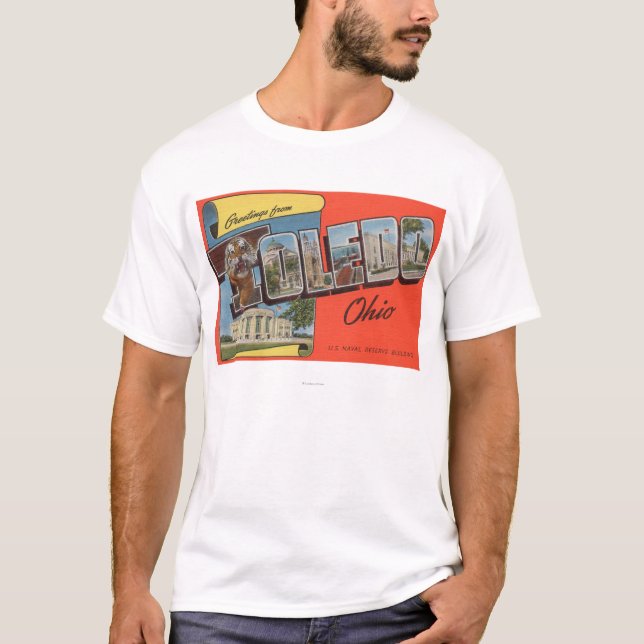Camiseta Edificio de reserva naval de Toledo, Ohio - los (Anverso)