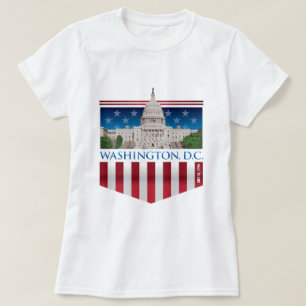 Camiseta Edificio del capitolio - Washington DC