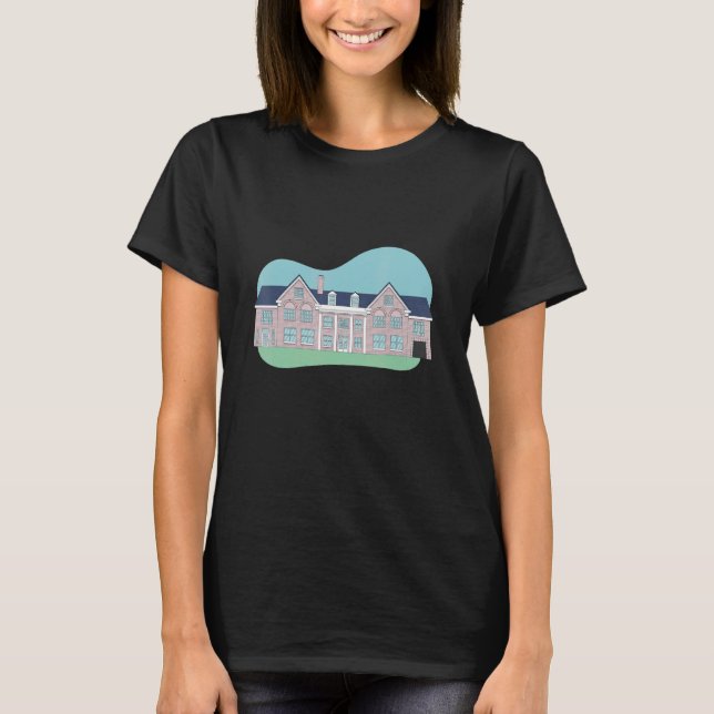Camiseta Edificio del Palacio de la Gran Mansión (Anverso)